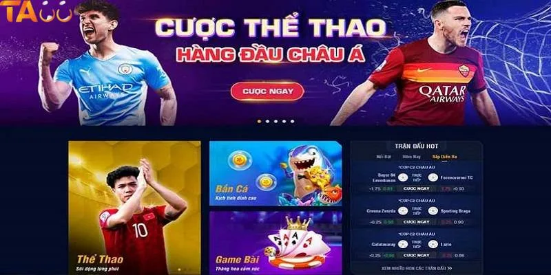 TA88 có thế mạnh trong cá cược thể thao và thể thao ảo