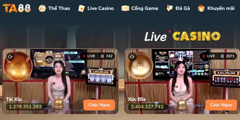 Tài xỉu TA88 là trò chơi lắc xúc xắc đơn giản, thưởng lớn
